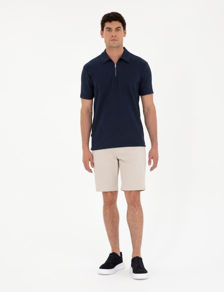 Taş Slim Fit Dokuma Şort - 50291544025