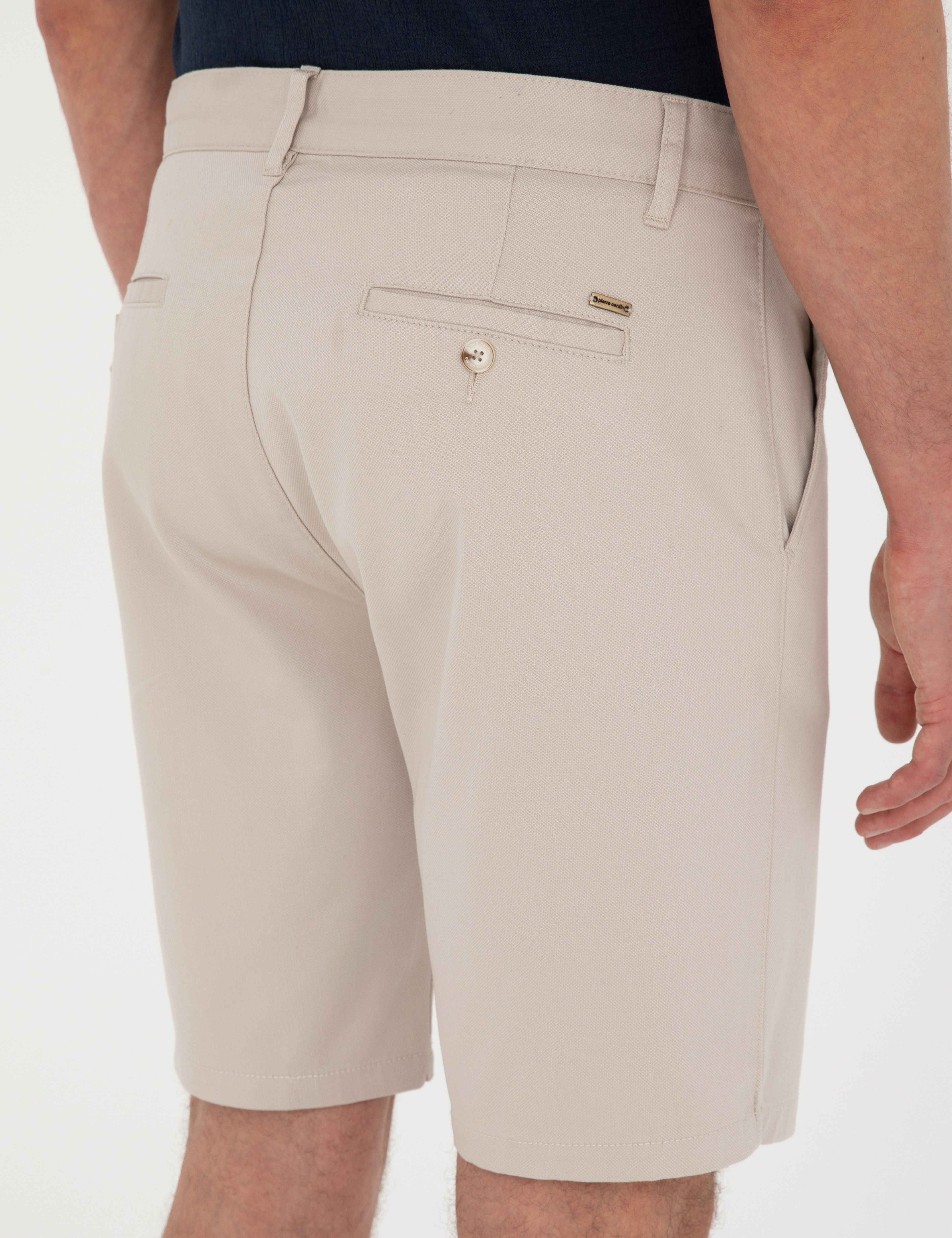 Taş Slim Fit Dokuma Şort