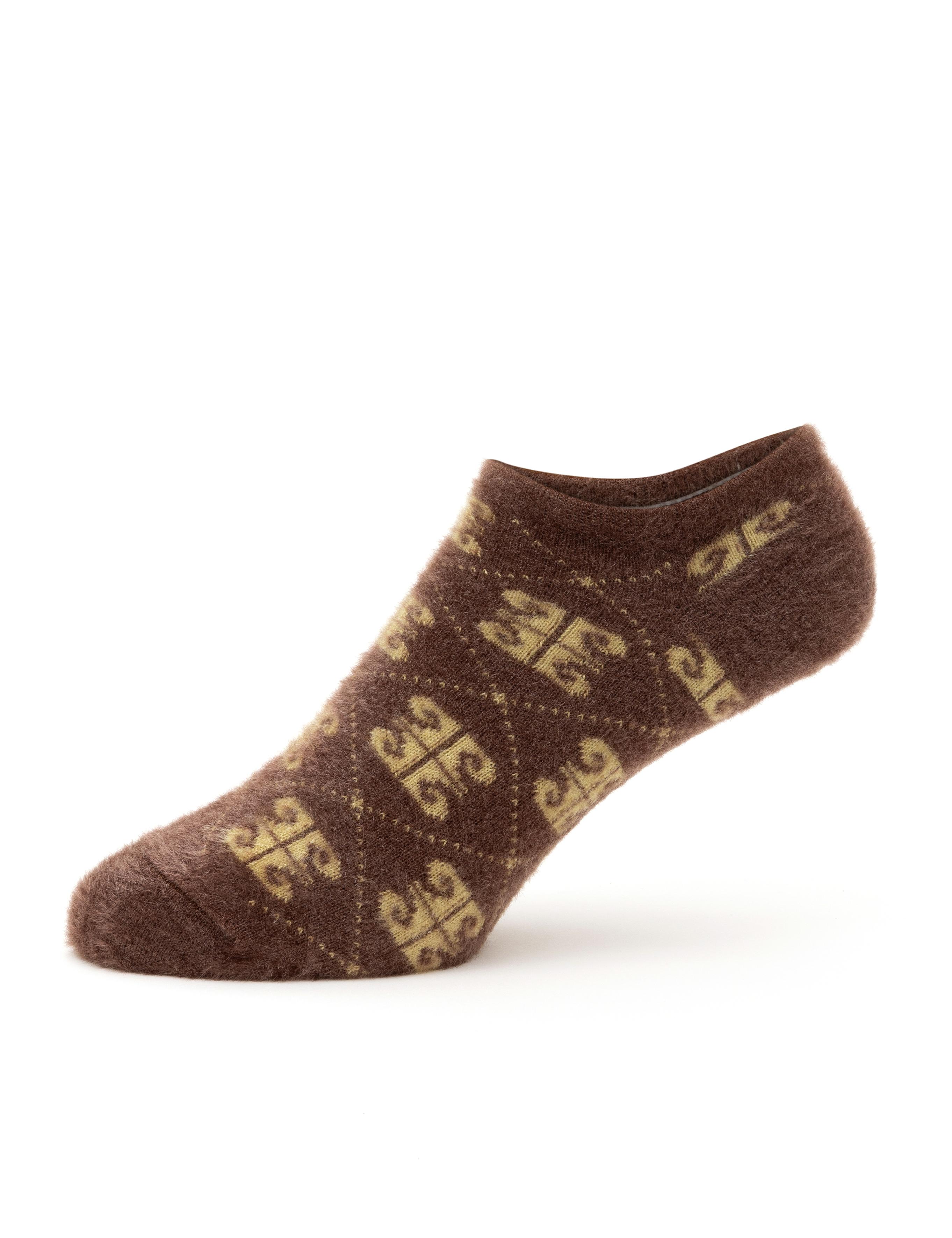 Kadın Kahverengi Patik Çorap