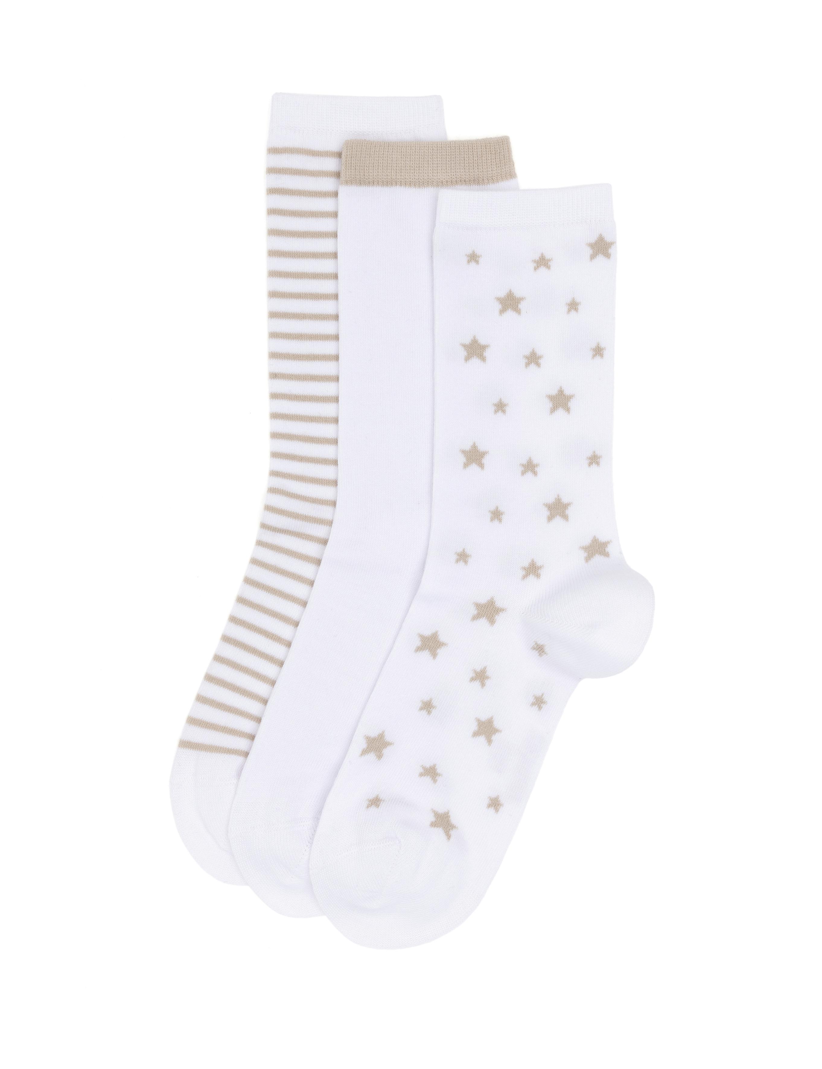 Kadın 3'lü Soket Çorap