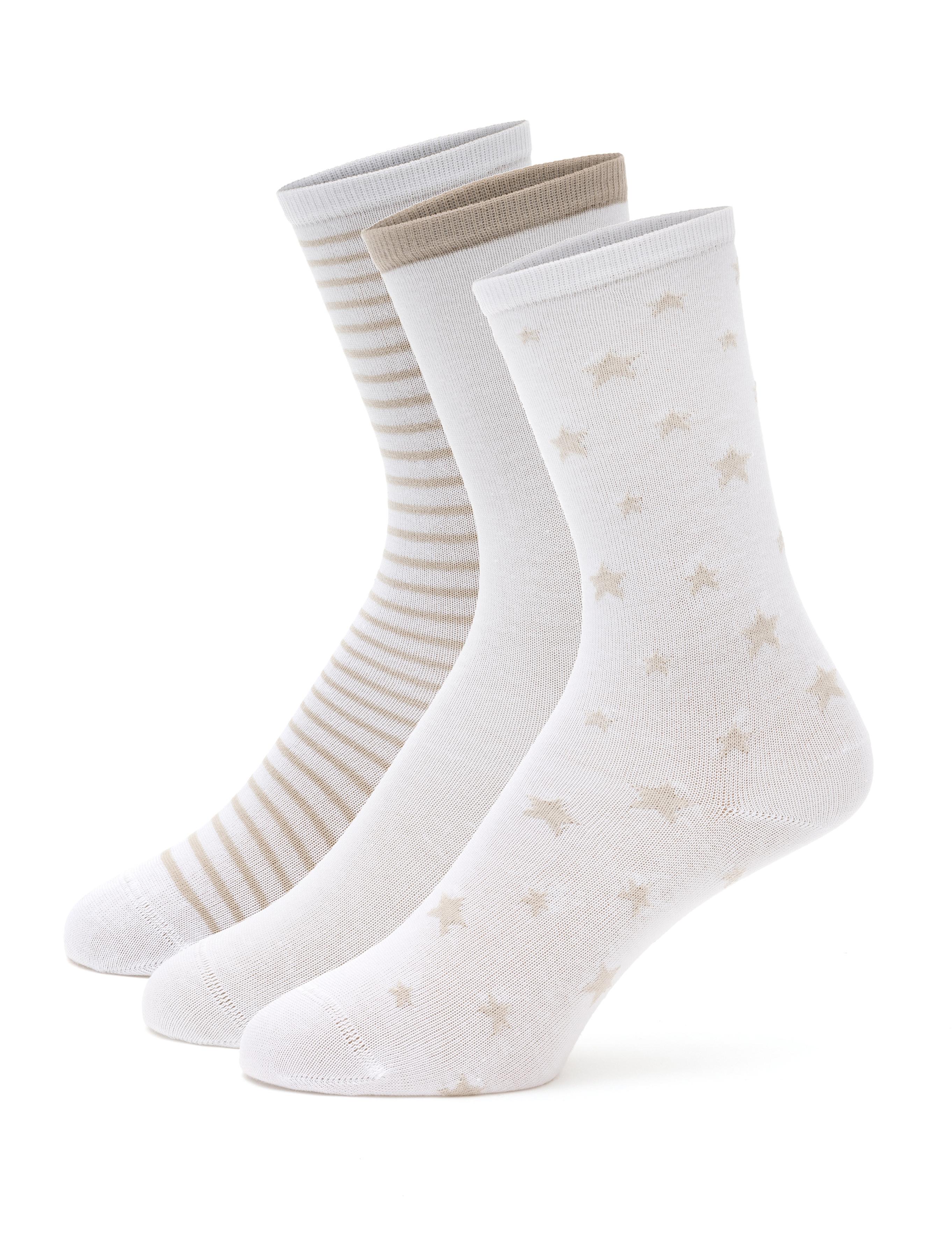 Kadın 3'lü Soket Çorap