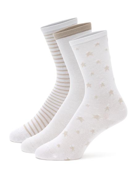 Kadın 3'lü Soket Çorap - 50293337001