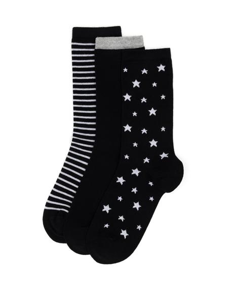 Kadın 3'lü Soket Çorap - 50293337002