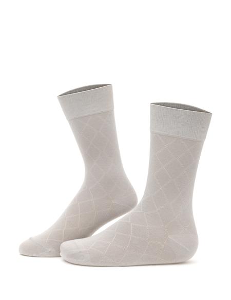 Erkek Gri Soket Çorap - 50291776002