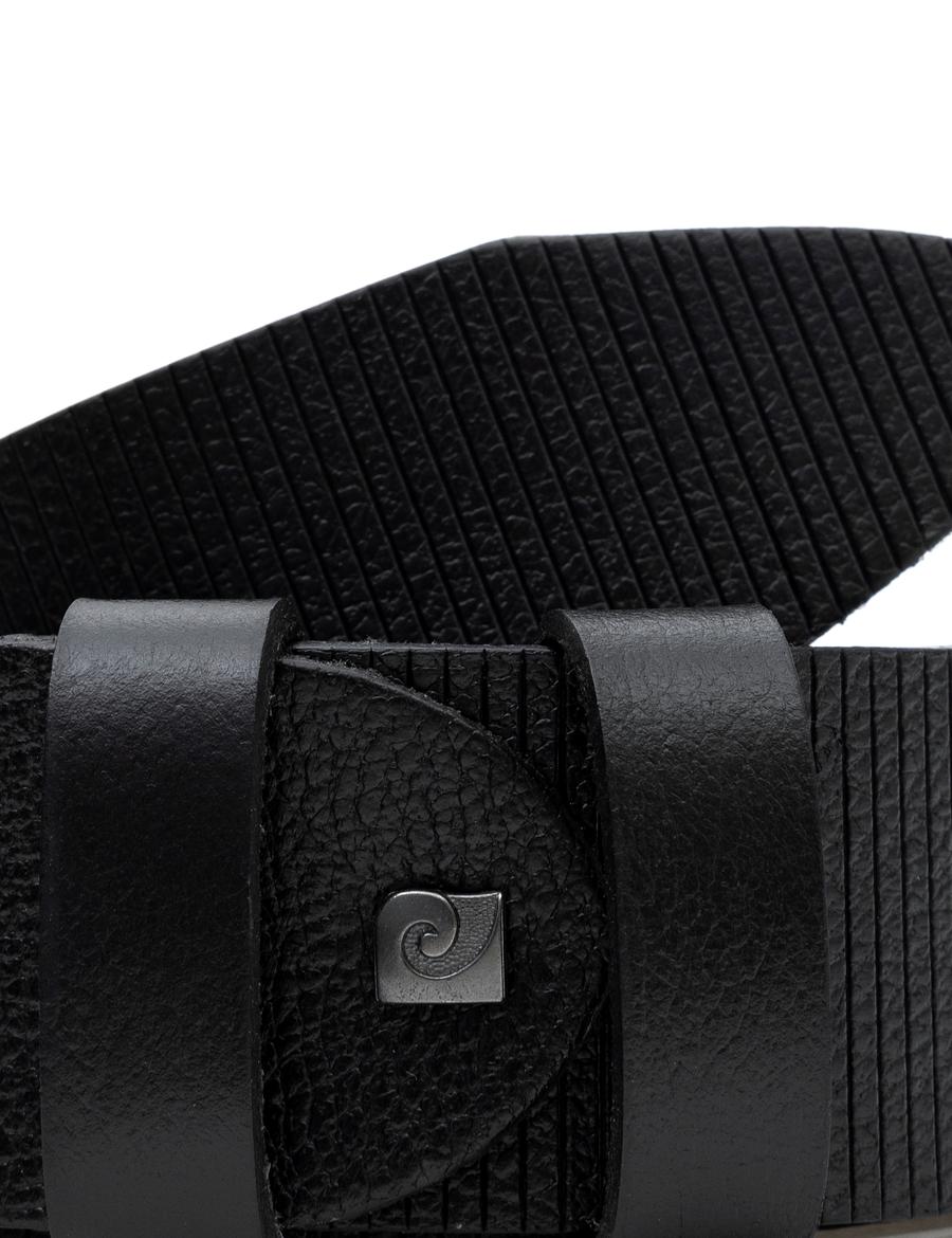 Siyah Denim %100 Deri Denim Kemer