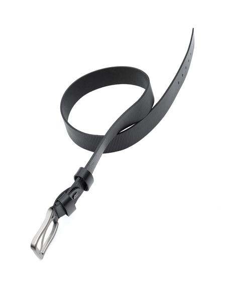 Siyah Denim %100 Deri Denim Kemer - 50294392015