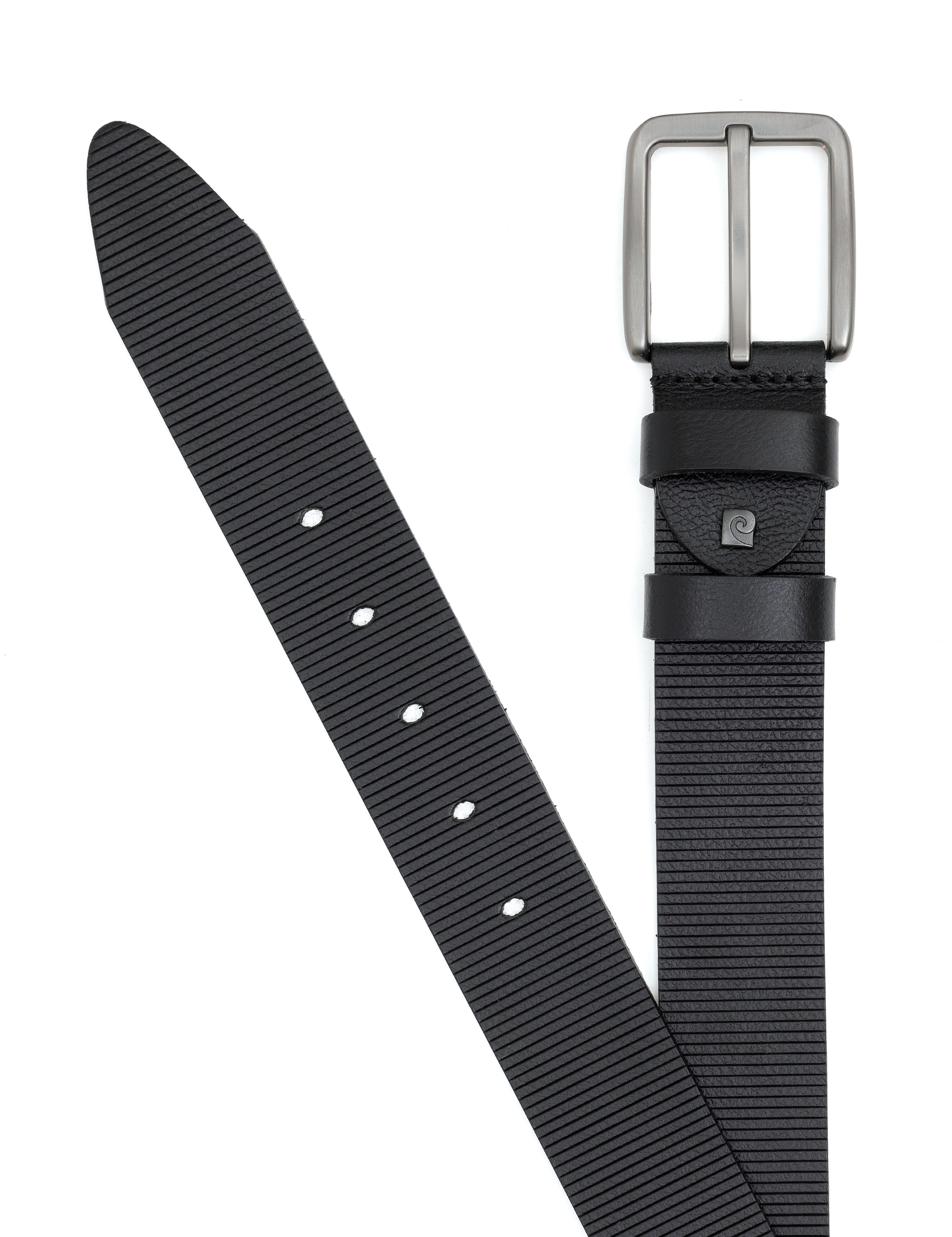Siyah Denim %100 Deri Denim Kemer - Image 1
