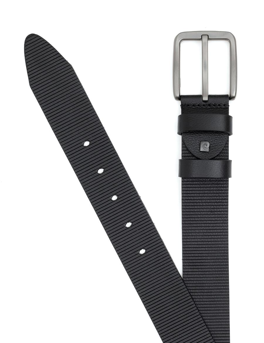 Siyah Denim %100 Deri Denim Kemer