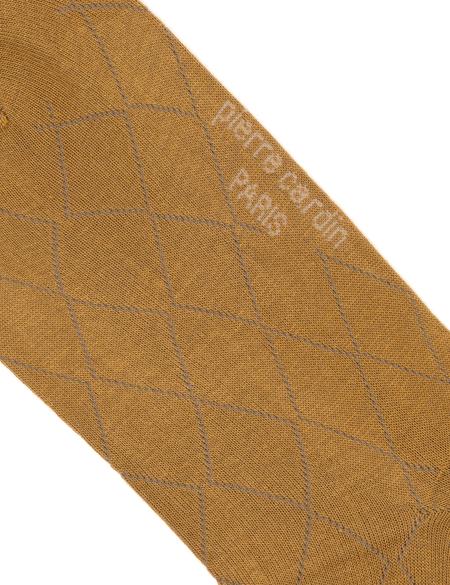 Erkek Bambu Karışımlı Yeşil Soket Desenli Çorap - 50291776008