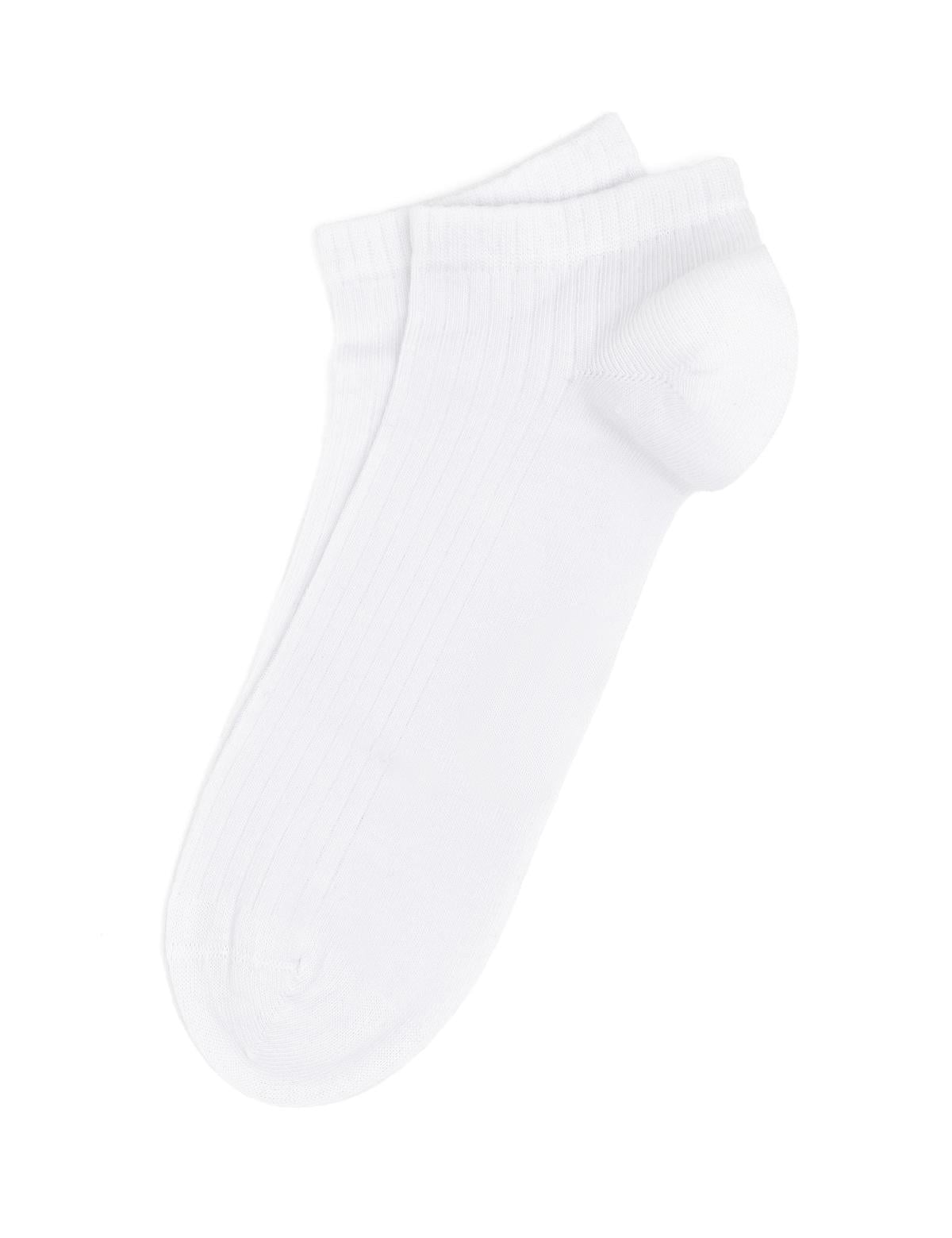 Erkek Beyaz Çorap - 50291779004