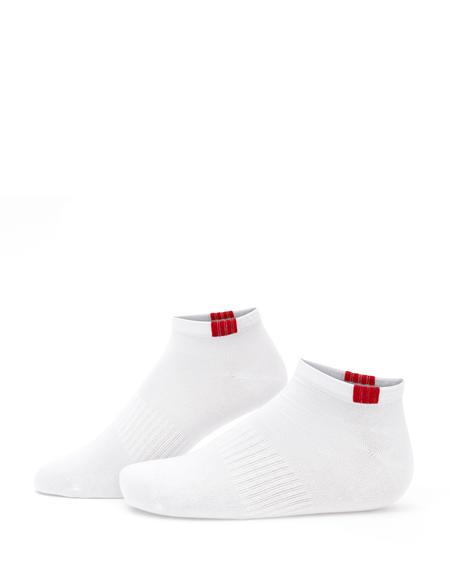 Erkek Kırmızı Patik Çorap - 50291778003