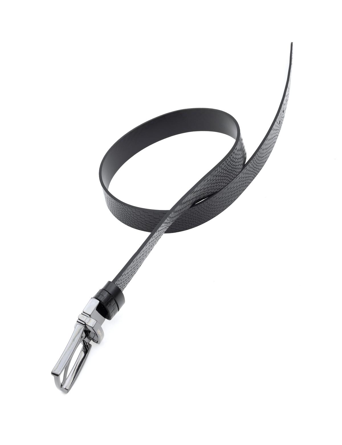 Siyah Çift Taraflı Kemer - 50294395002