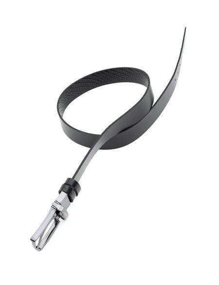 Siyah Çift Taraflı Kemer - 50294395002