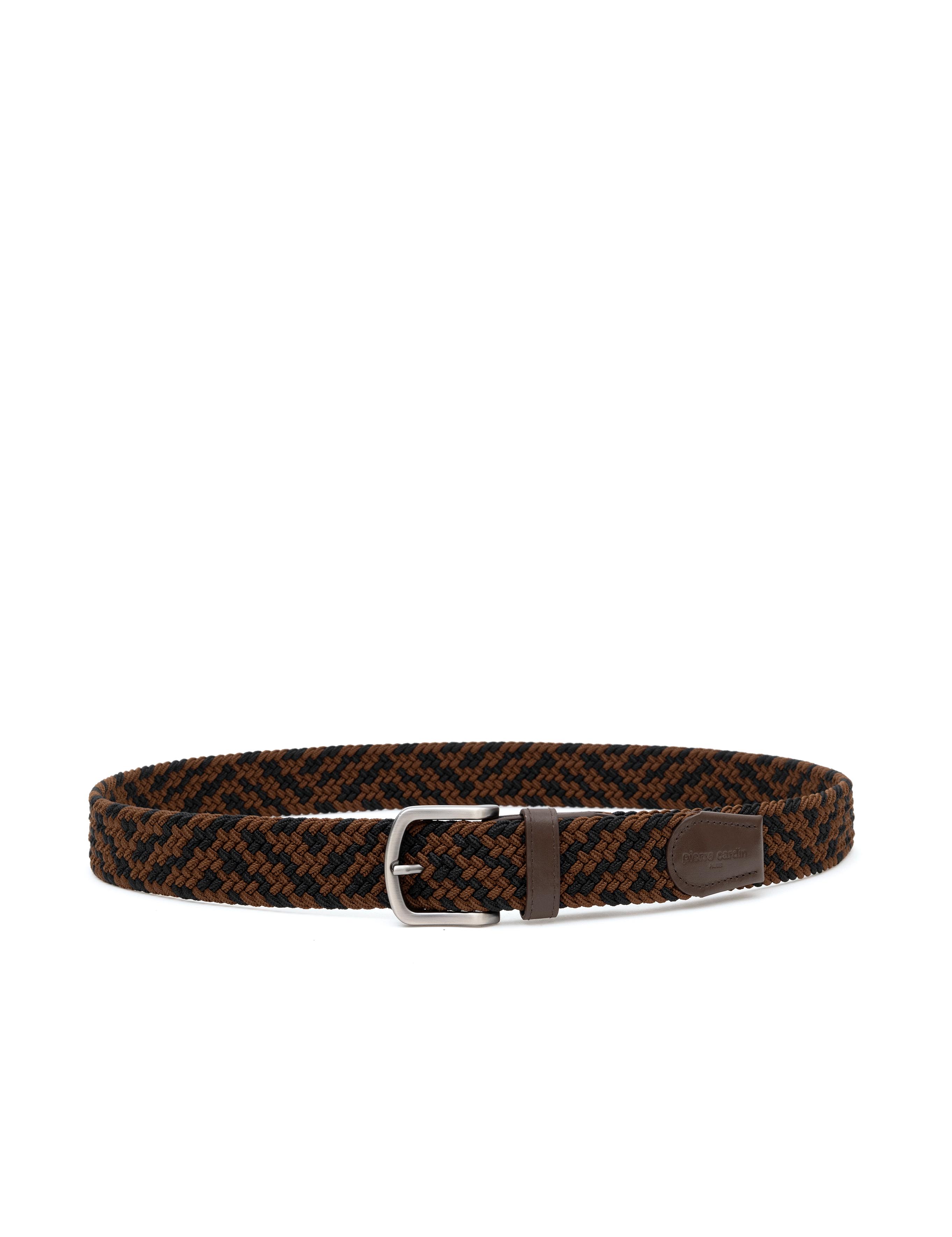 Kahverengi Örgü Kemer