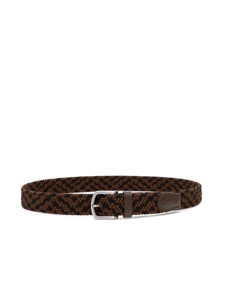 Kahverengi Örgü Kemer - 50294399001