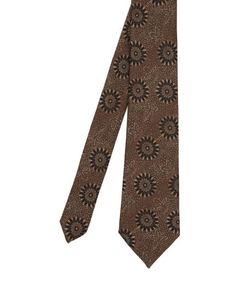 Kahverengi 3'lü Kravat-Mendil-Kravat İğnesi Set - 50295393001