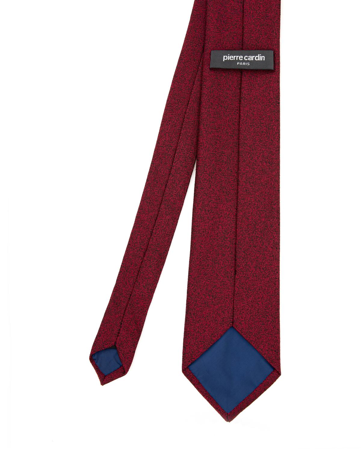 Bordo 3'lü Kravat-Mendil-Kravat İğnesi Set - 50295395001