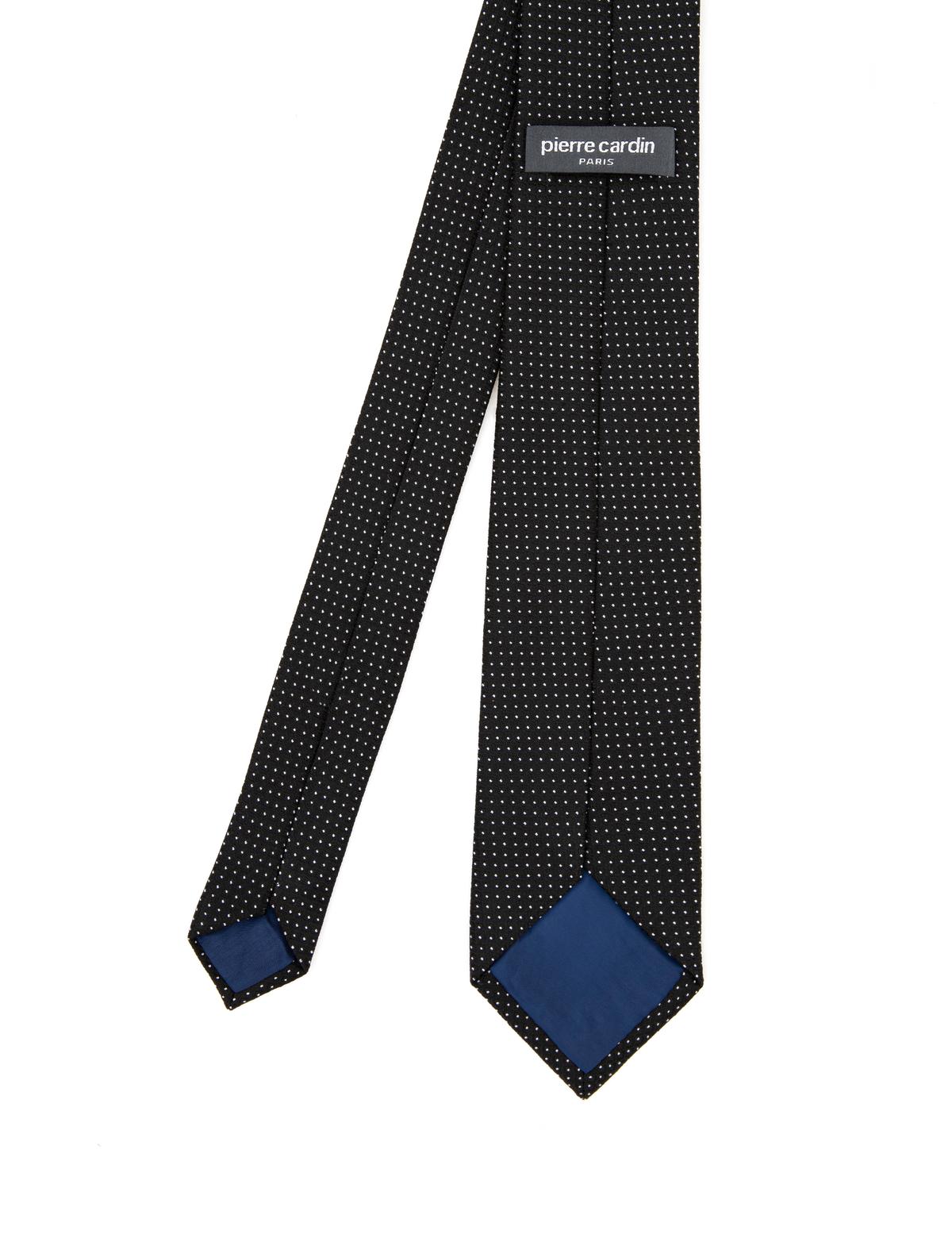 Siyah 3'lü Kravat-Mendil-Kravat İğnesi Set - 50295400001