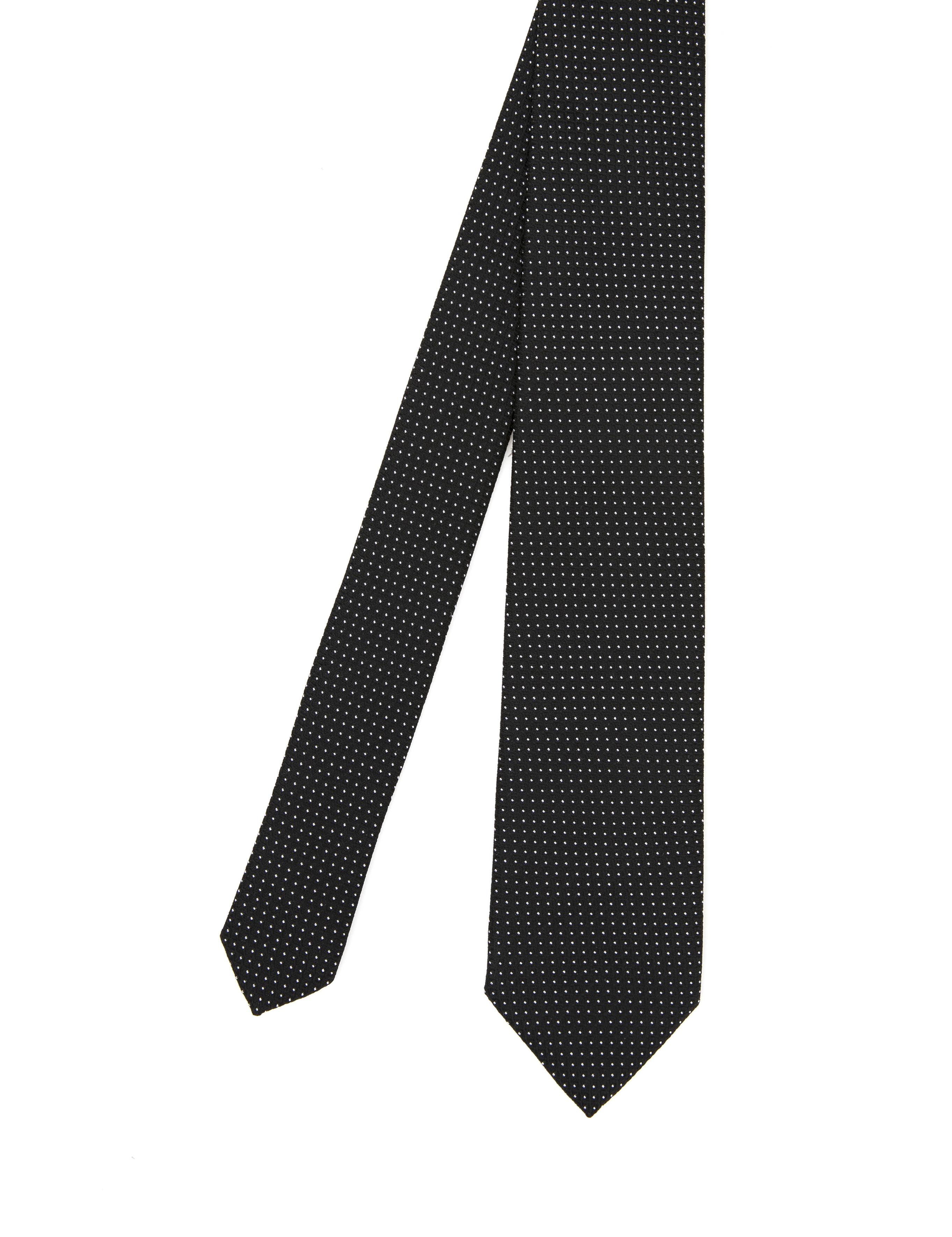 Siyah 3'lü Kravat-Mendil-Kravat İğnesi Set