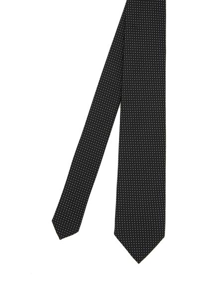 Siyah 3'lü Kravat-Mendil-Kravat İğnesi Set - 50295400001