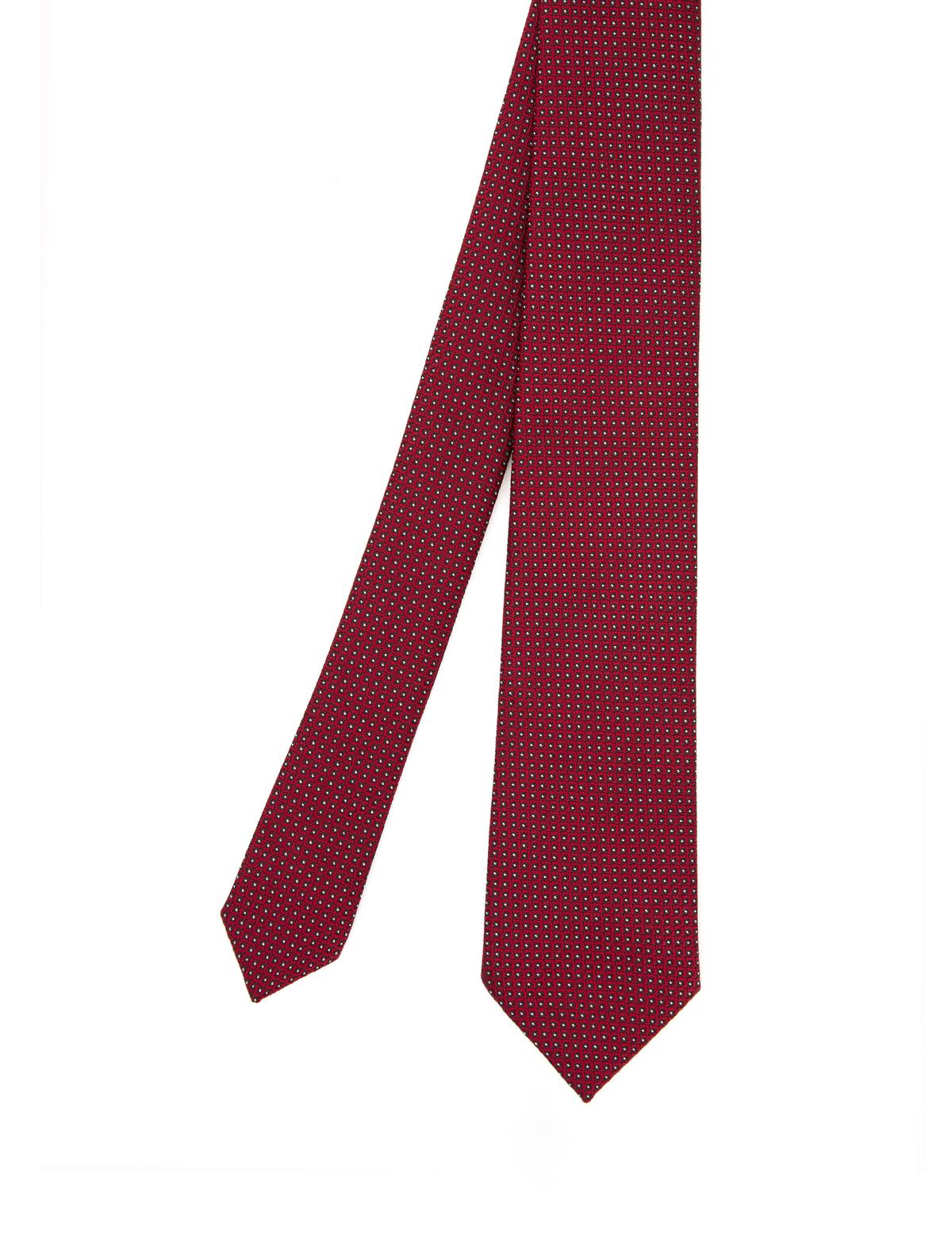 Bordo 3'lü Kravat-Mendil-Kravat İğnesi Set - 50295429001