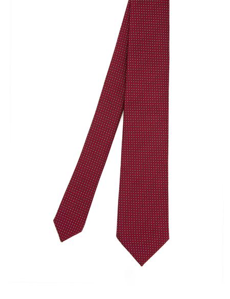 Bordo 3'lü Kravat-Mendil-Kravat İğnesi Set - 50295429001