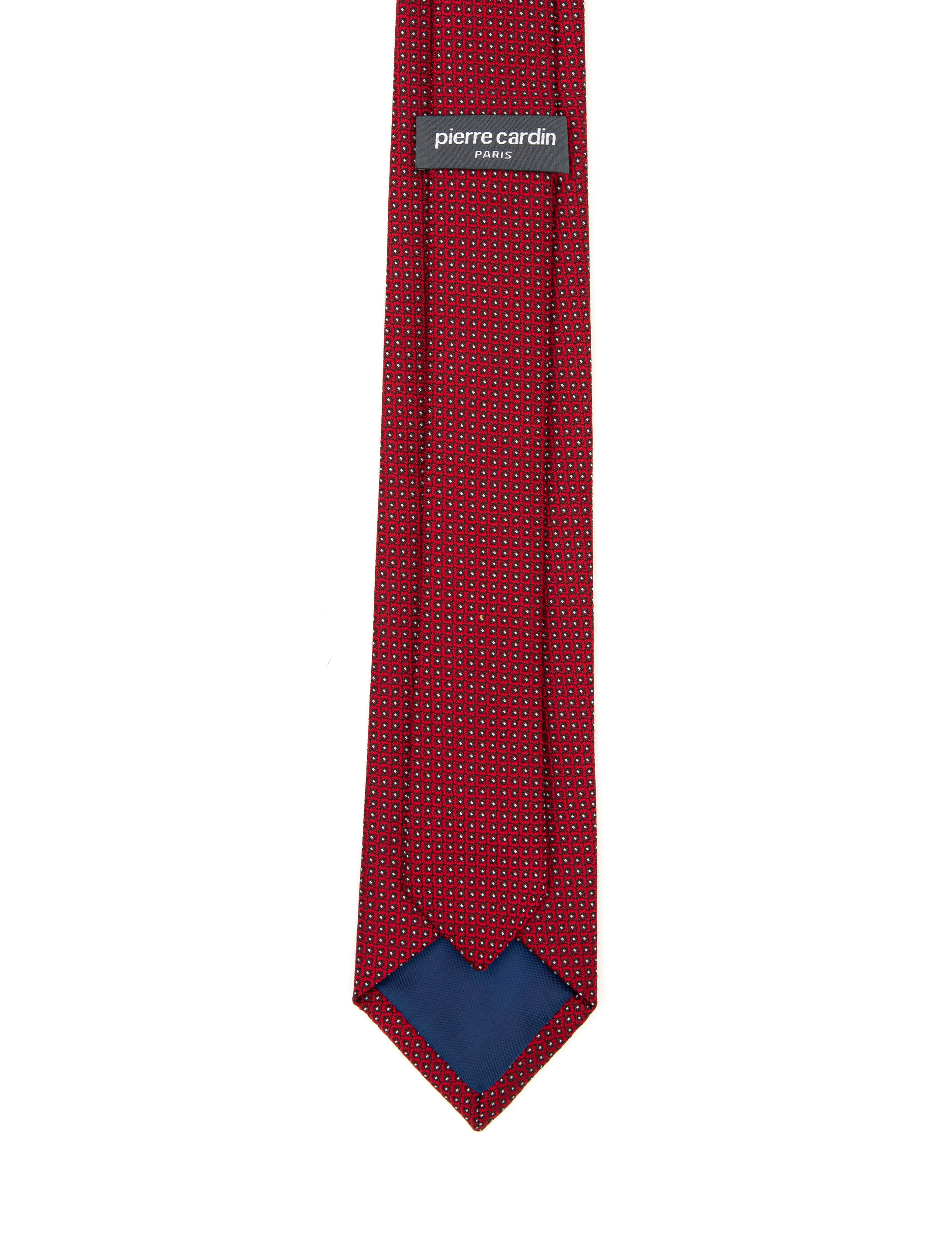 Bordo 3'lü Kravat-Mendil-Kravat İğnesi Set