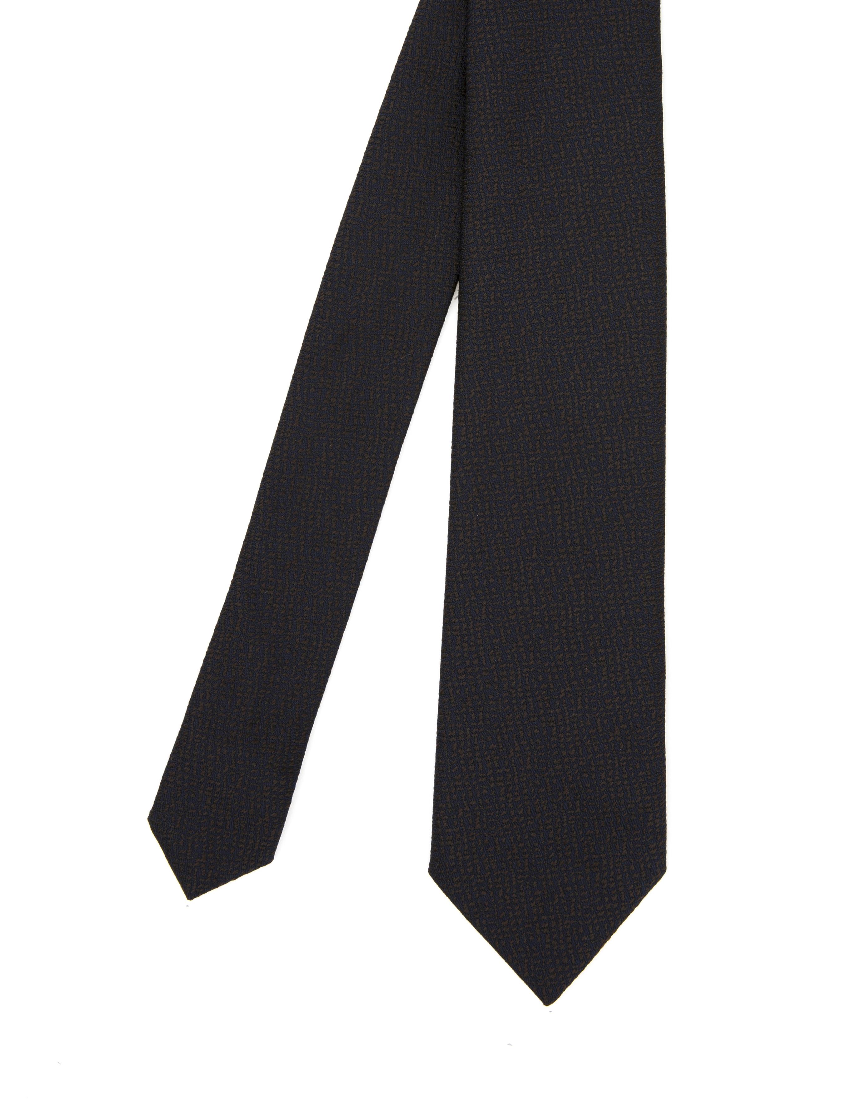 Siyah 3'lü Kravat-Mendil-Kravat İğnesi Set