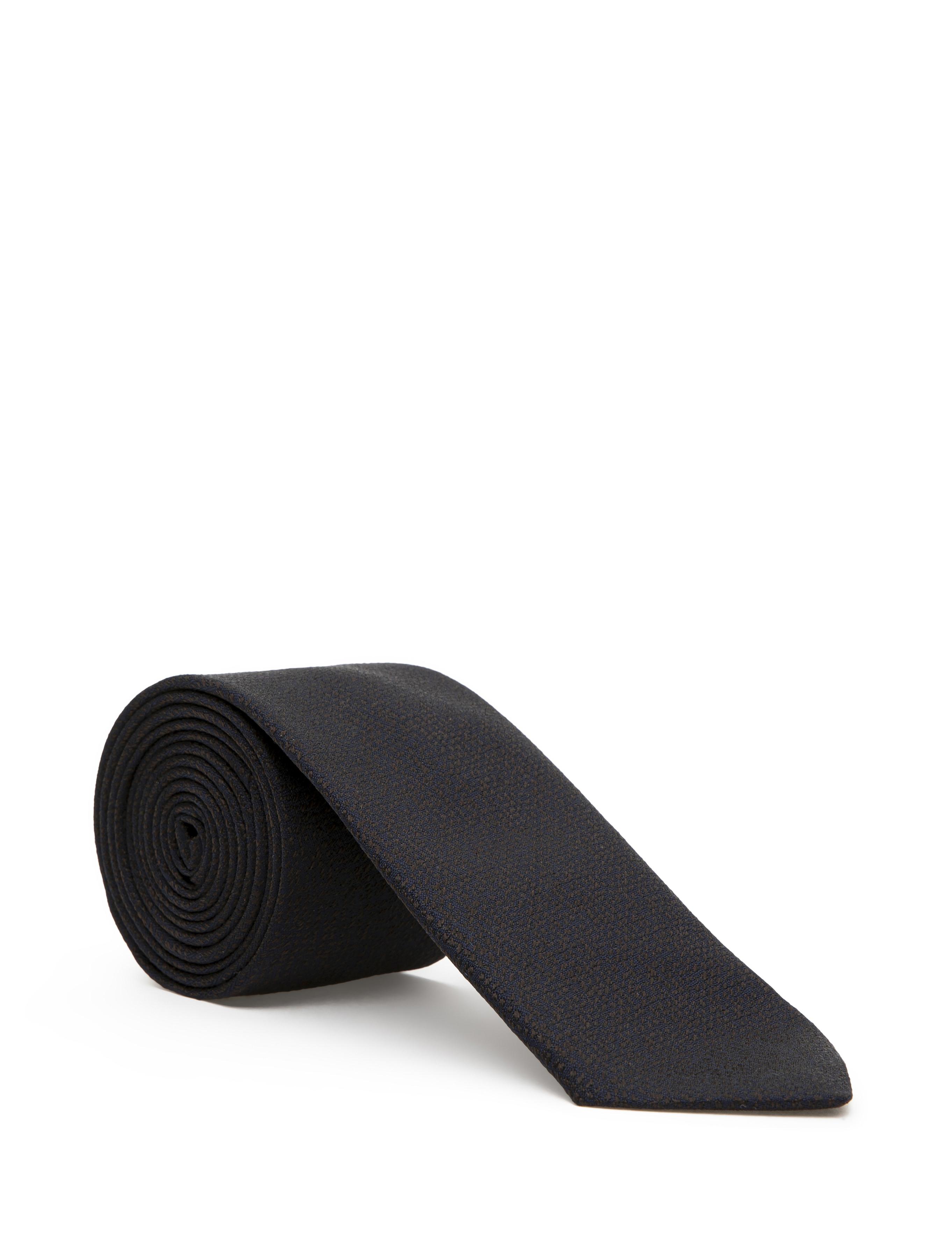 Siyah 3'lü Kravat-Mendil-Kravat İğnesi Set