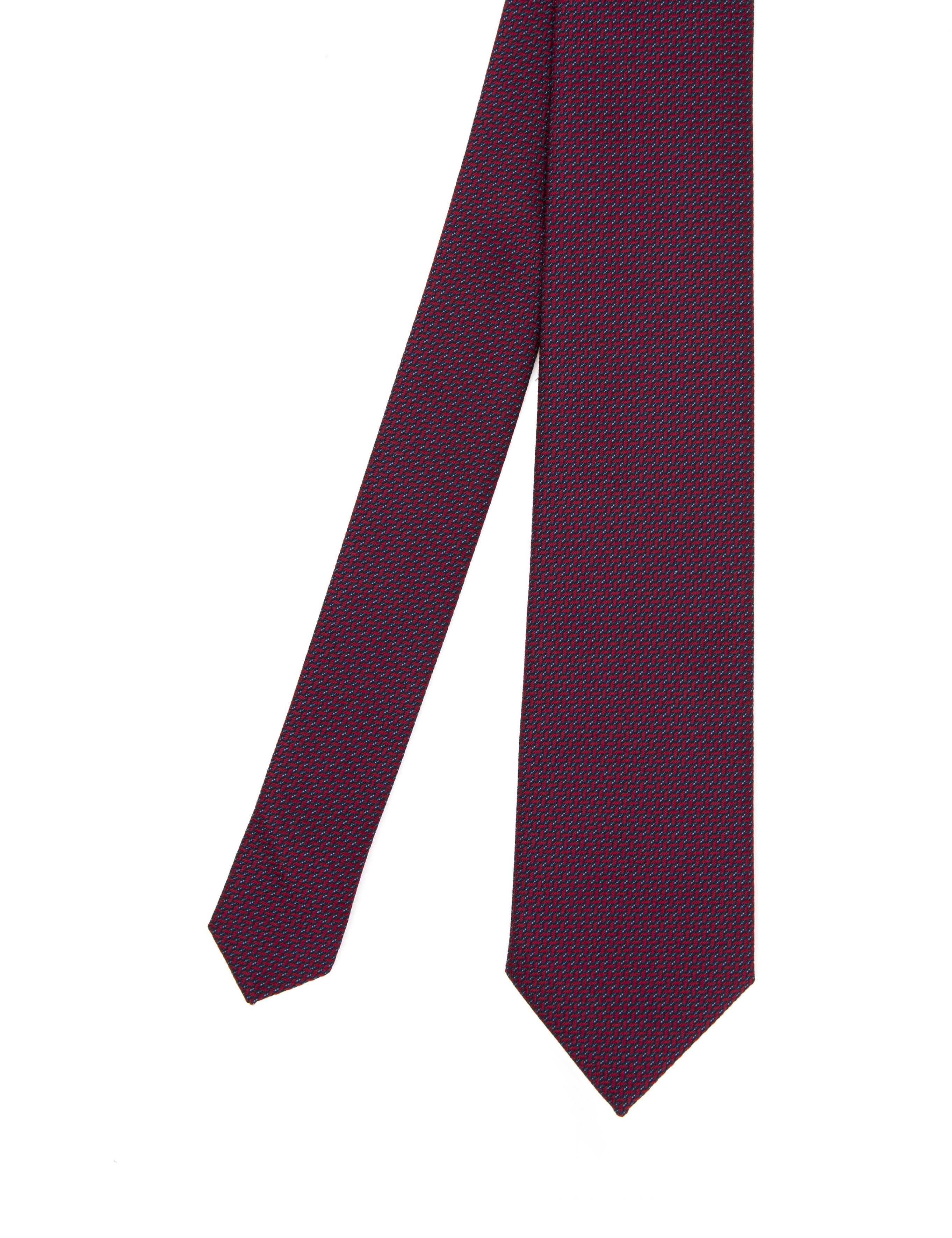 Bordo 3'lü Kravat-Mendil-Kravat İğnesi Set