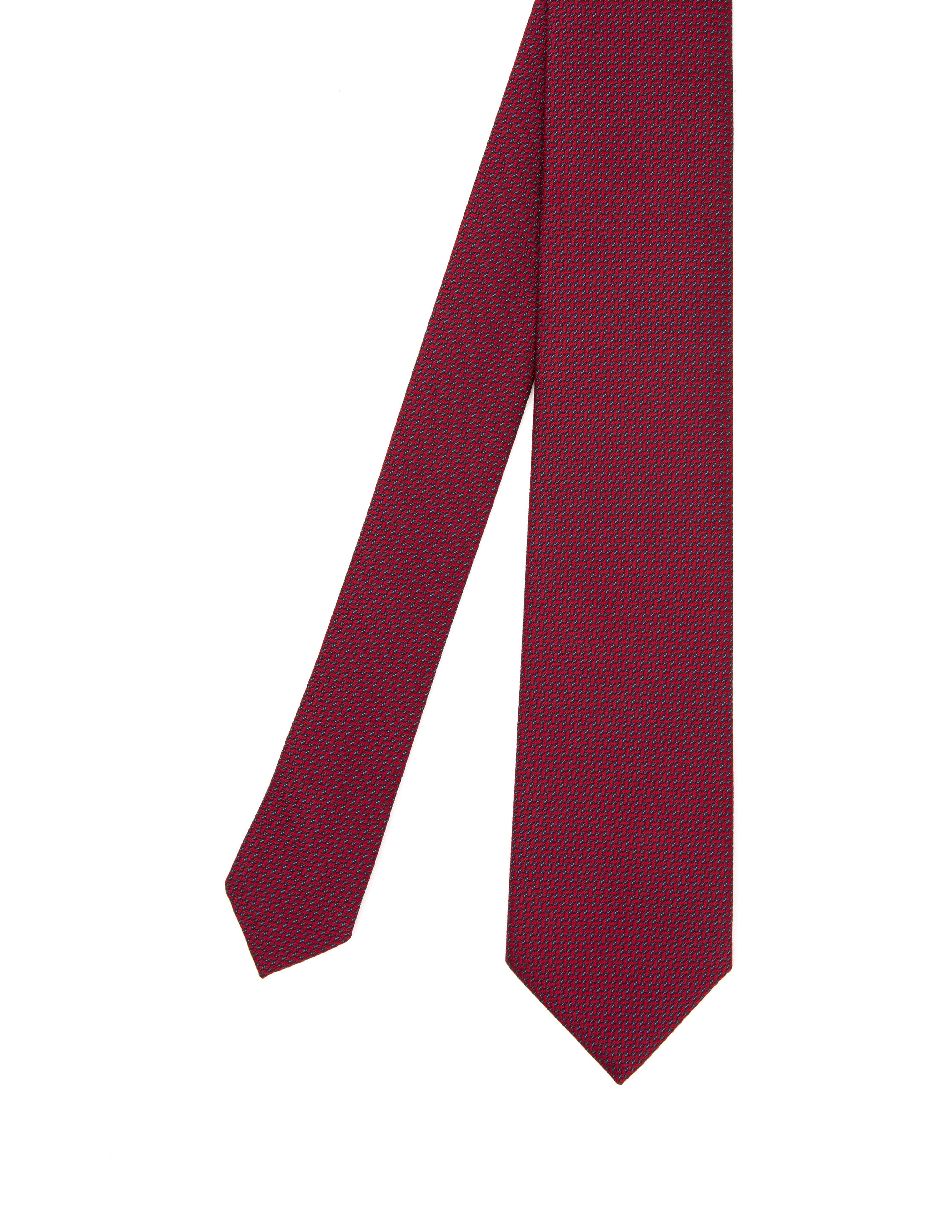Bordo 3'lü Kravat-Mendil-Kravat İğnesi Set - Image 3