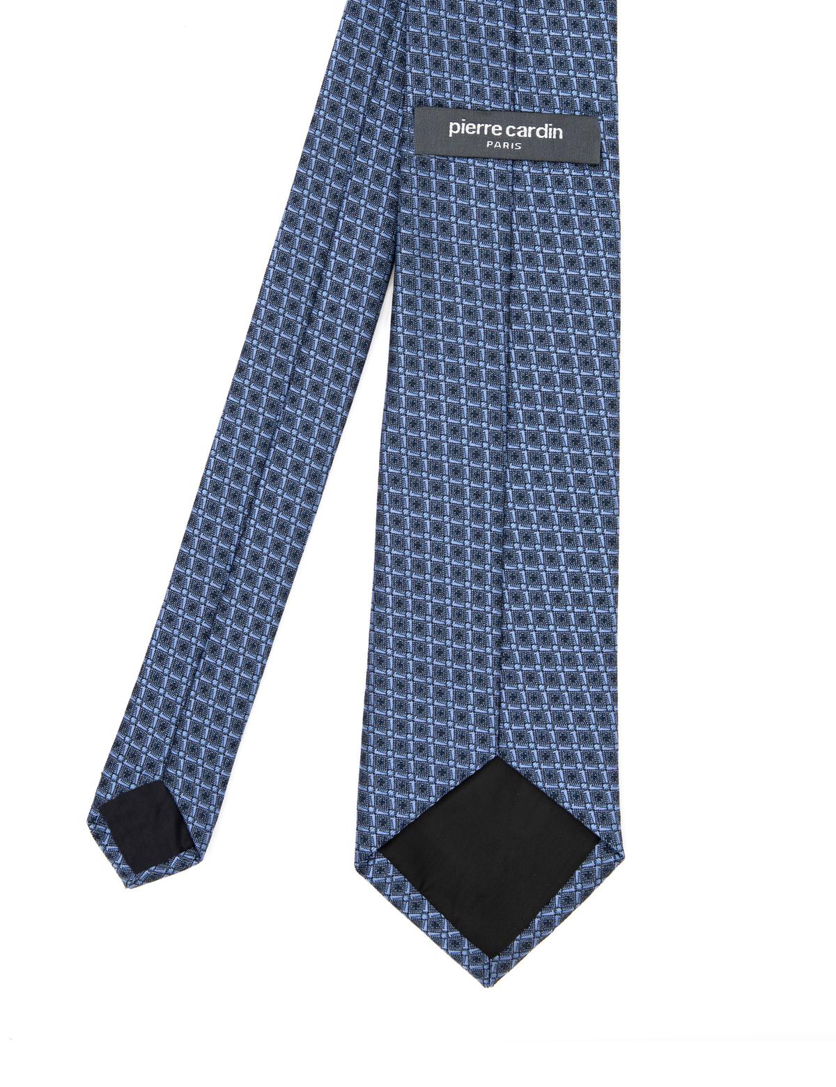 Mavi 3'lü Kravat-Mendil-Kravat İğnesi Set - 50295458001