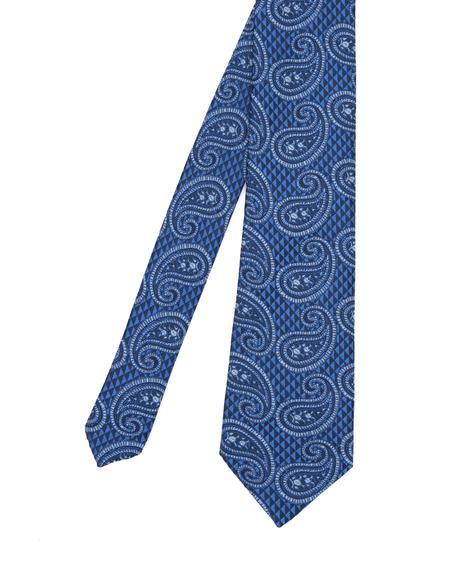 Lacivert 3'lü Kravat-Mendil-Kravat İğnesi Set - 50295457001