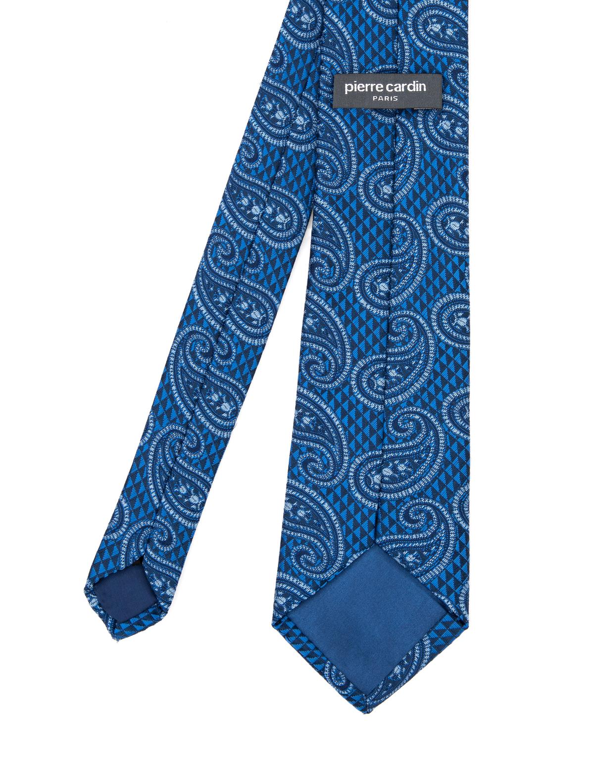 Lacivert 3'lü Kravat-Mendil-Kravat İğnesi Set - 50295457001