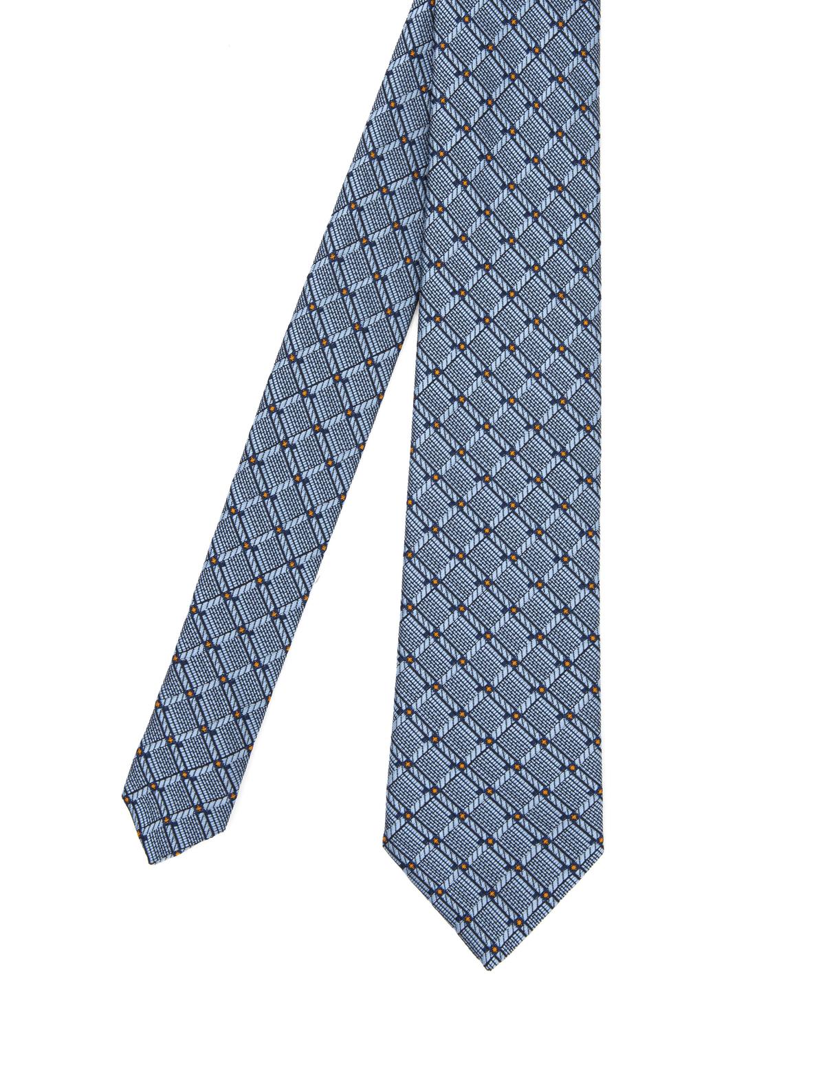 Mavi 3'lü Kravat-Mendil-Kravat İğnesi Set - 50295460001