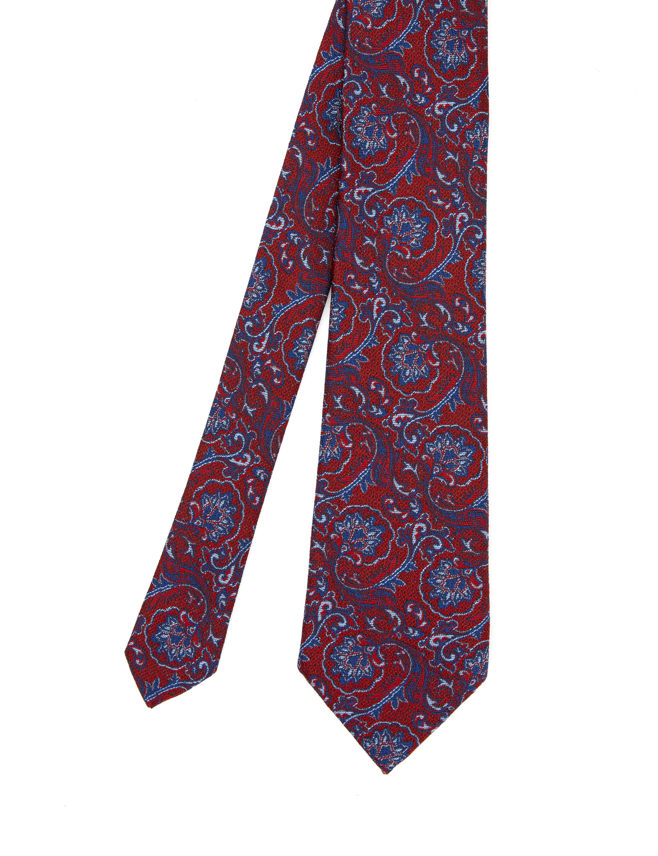 Bordo 3'lü Kravat Mendil Set