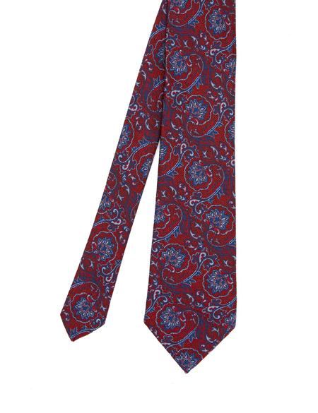 Bordo 3'lü Kravat Mendil Set - 50295472001