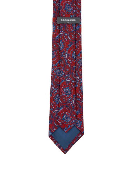 Bordo 3'lü Kravat Mendil Set - 50295472001