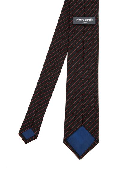 Kırmızı 3'lü Kravat-Mendil-Kravat İğnesi Set - 50295475002