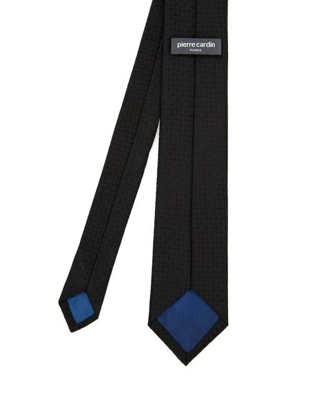 Siyah 3'lü Kravat-Mendil-Kravat İğnesi Set - 50295479001