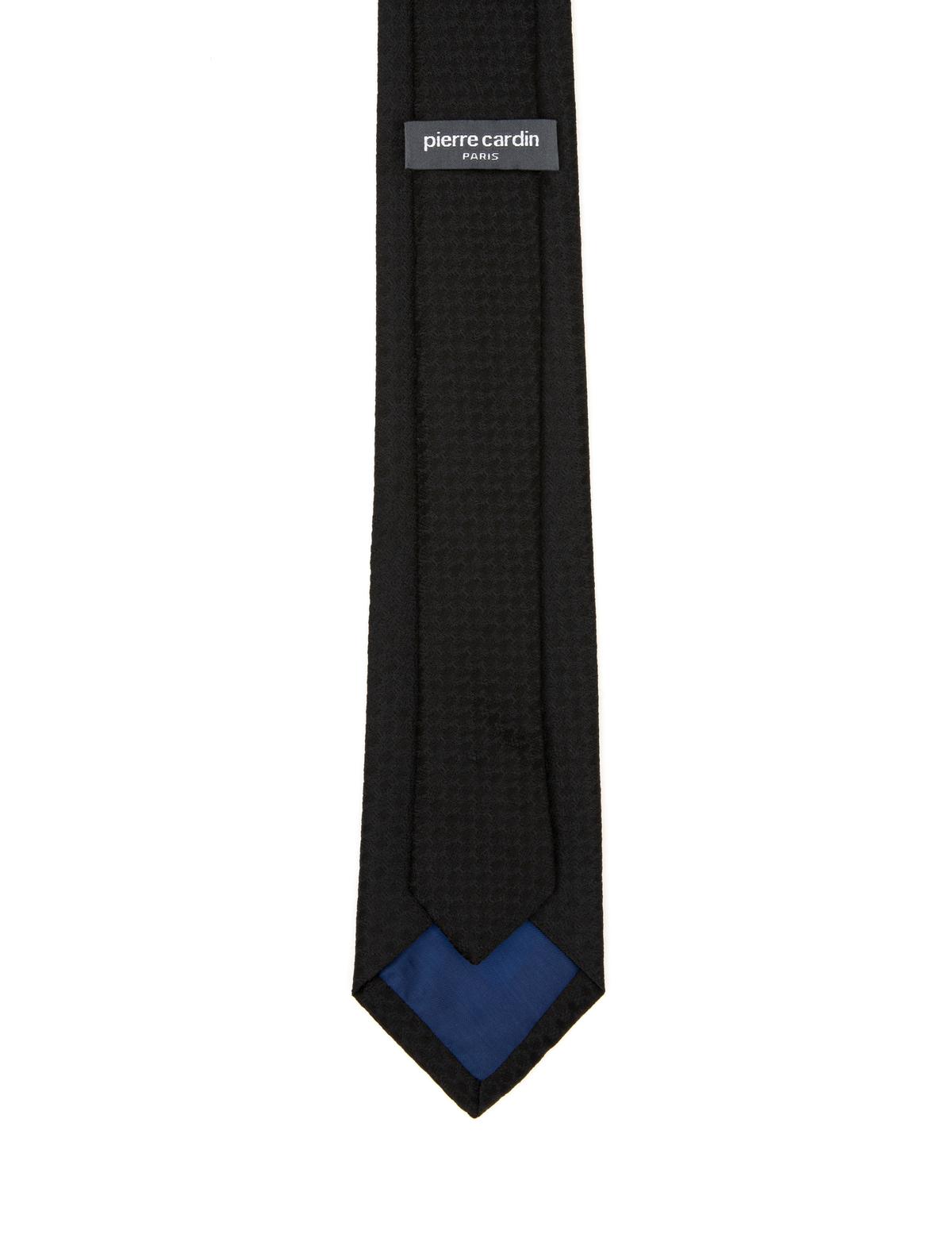 Siyah 3'lü Kravat-Mendil-Kravat İğnesi Set - 50295479001