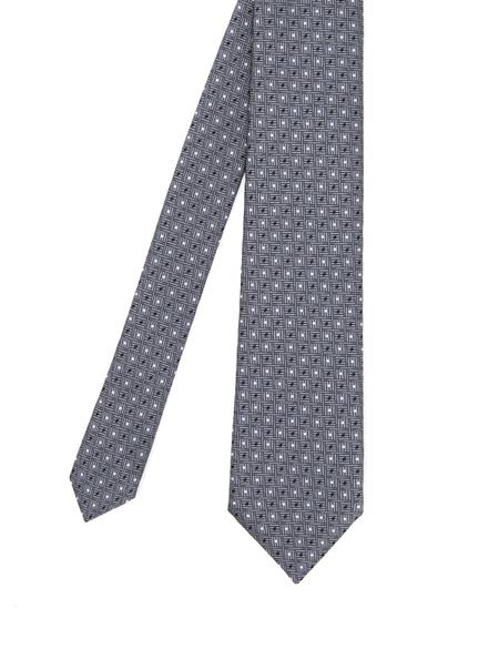 Siyah 3'lü Kravat-Mendil-Kravat İğnesi Set - 50295480001