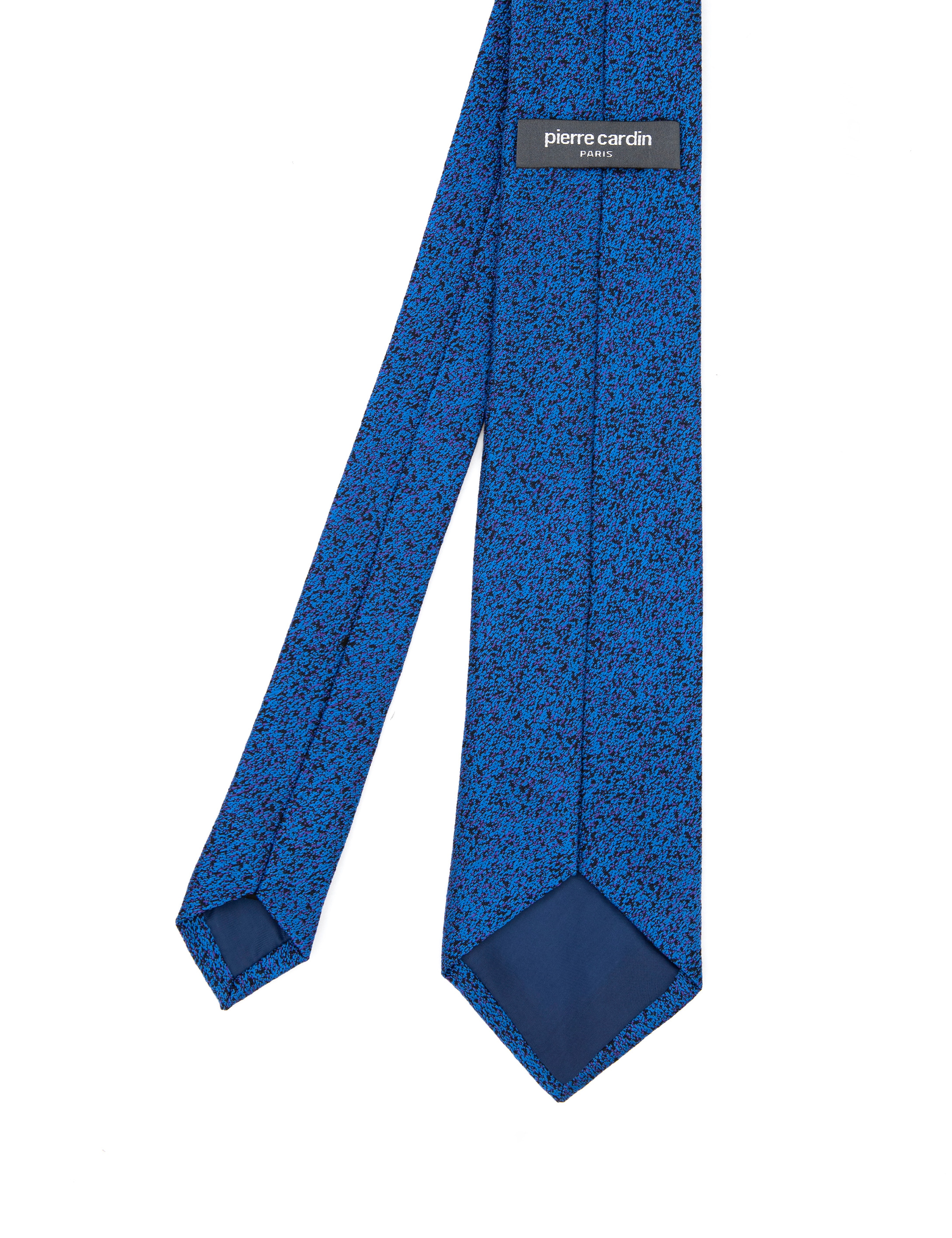 Mavi 3'lü Kravat Mendil Set - Image 4