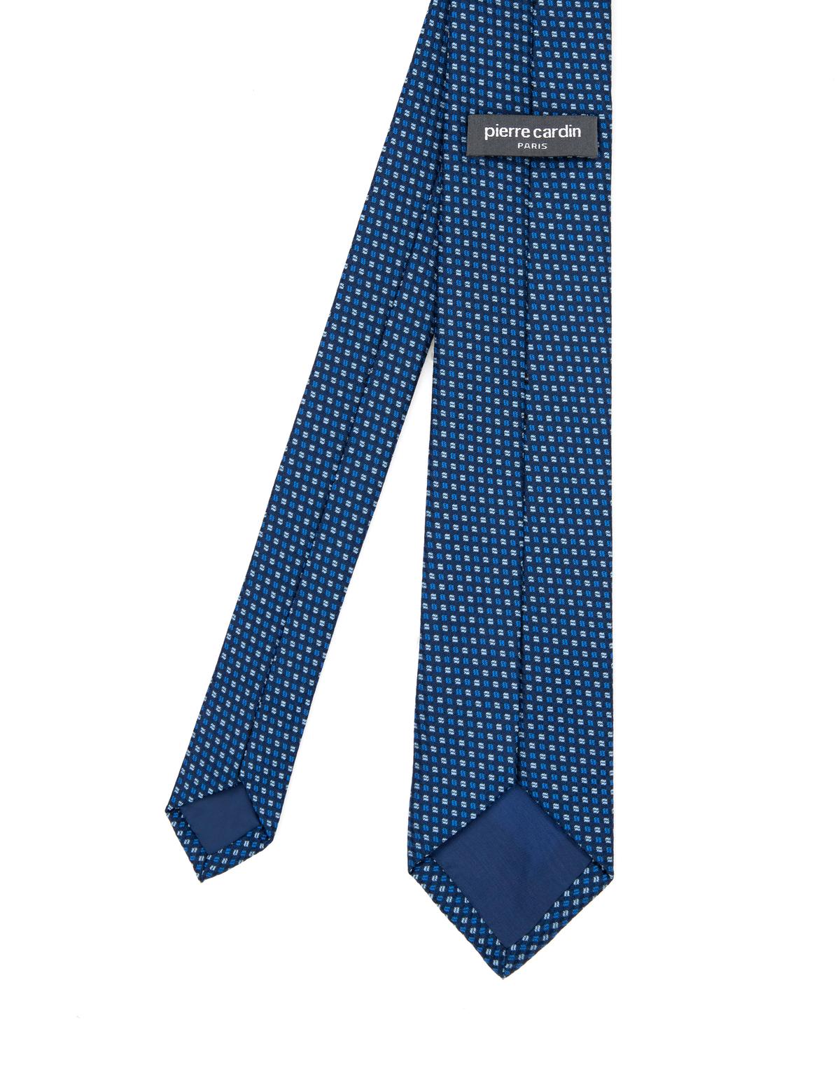 Lacivert 3'lü Kravat-Mendil-Kravat İğnesi Set - 50295481001