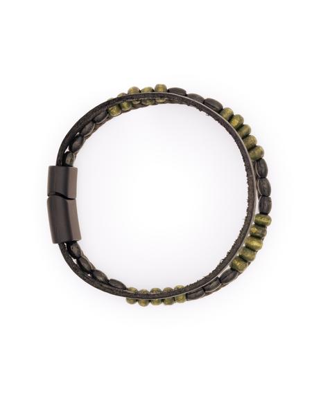 Haki Deri Bileklik - 50296955001