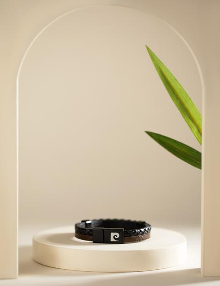 Kahverengi Deri Bileklik - 50296956001