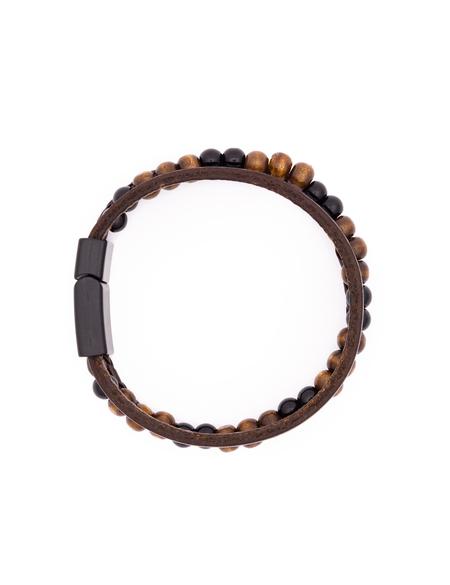 Kahverengi Deri Bileklik - 50296961001