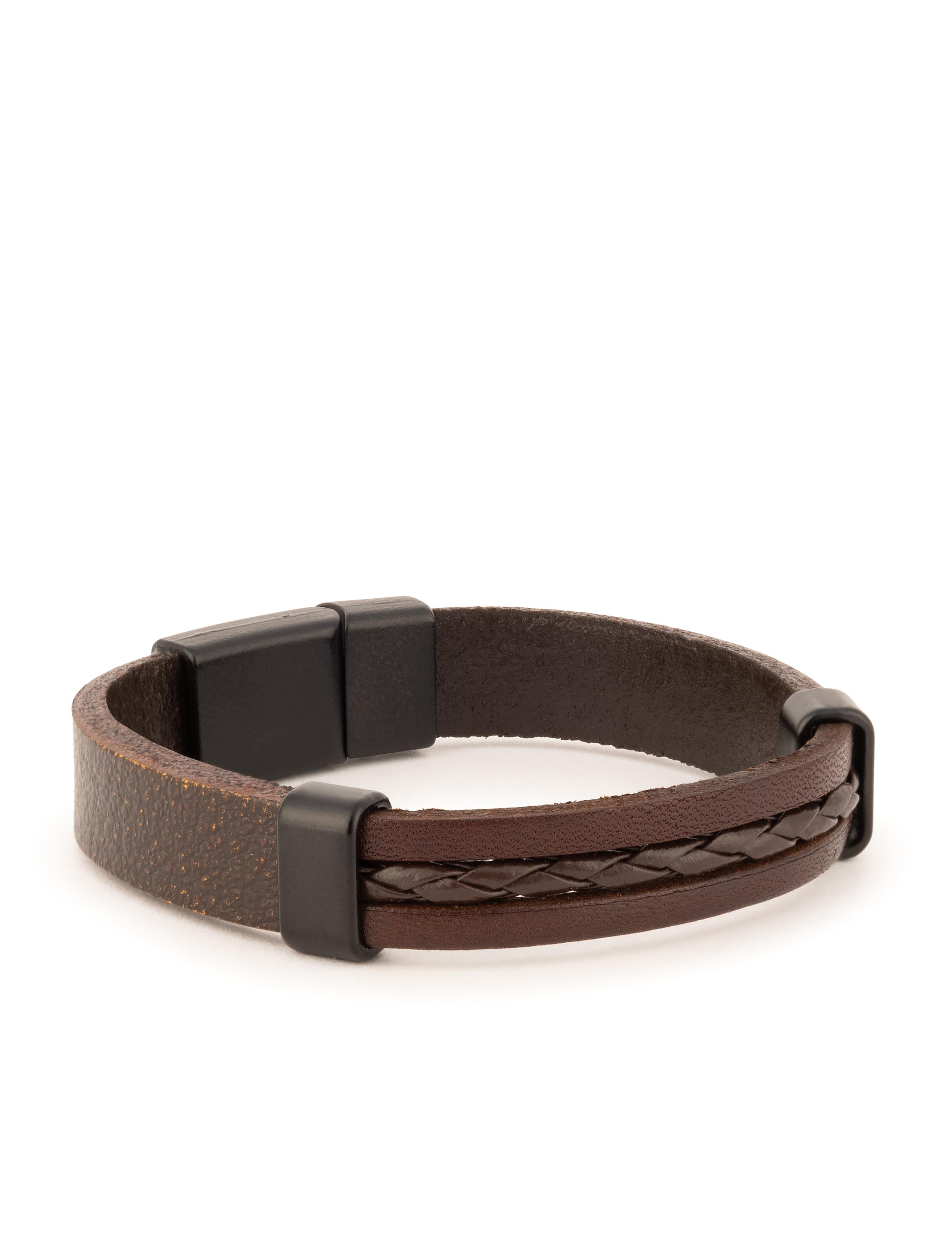 Kahverengi Deri Bileklik