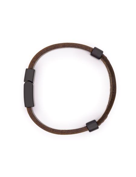 Kahverengi Deri Bileklik - 50296962001