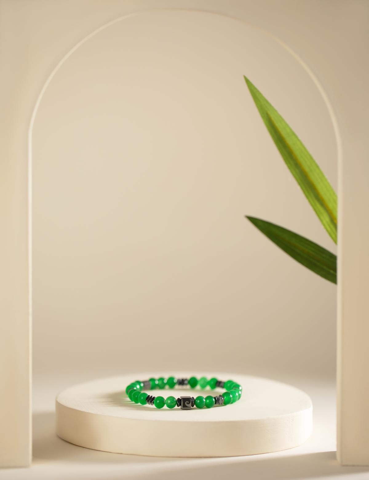 Yeşil Taş Bileklik